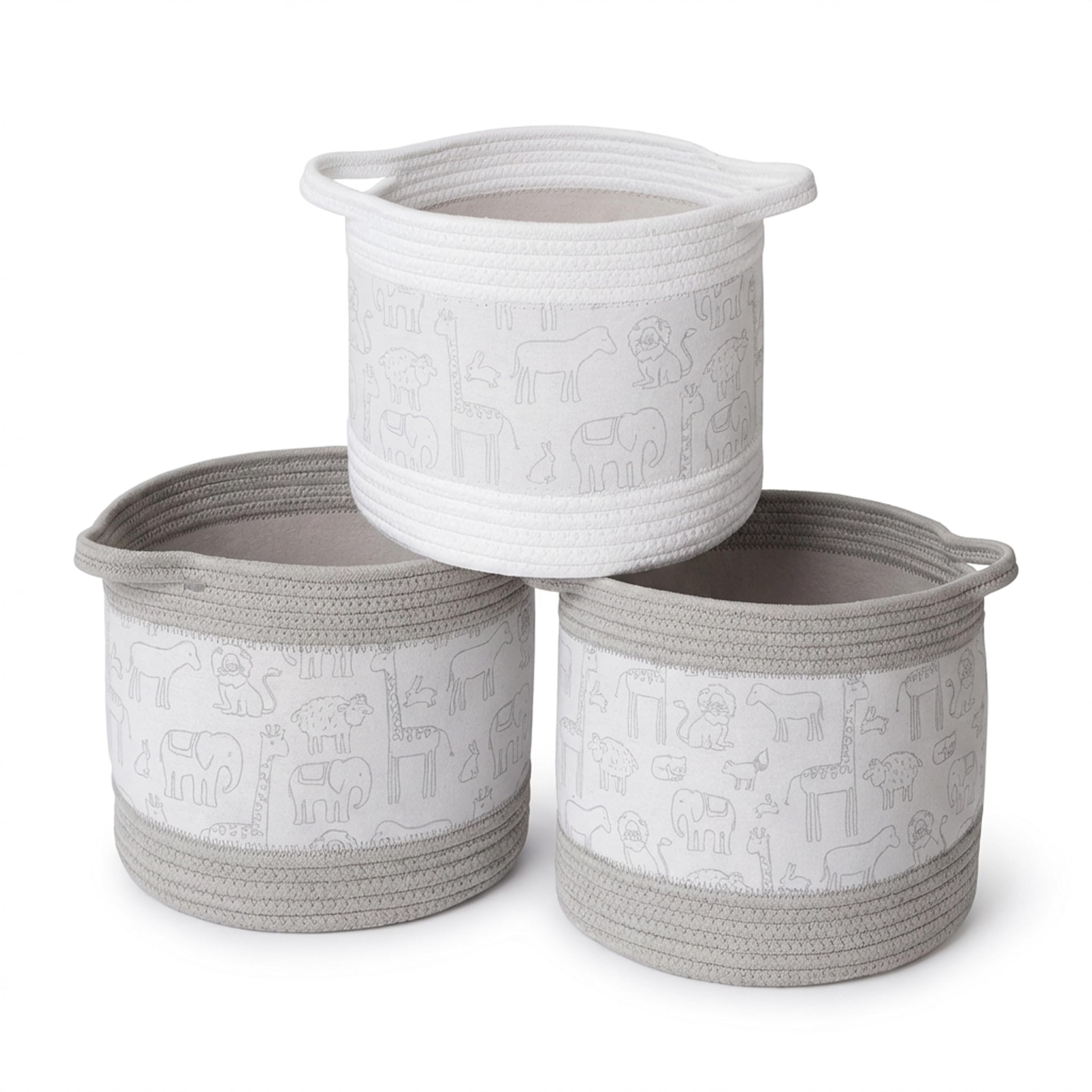 Amazon.com: RGI Home Decorative Storage Baskets with Zoo Animal